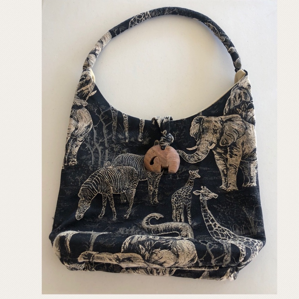 Carol of California Tapestry Purse Lined in velour